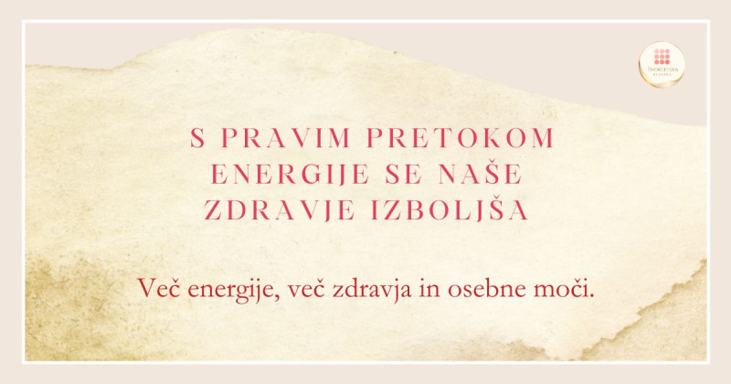 S pravim pretokom energije, se...